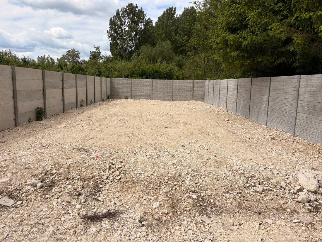 Clôture béton