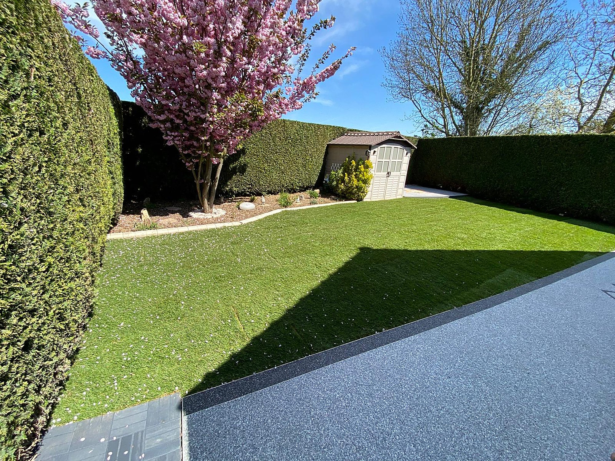 Jardin entretenu par Quatre Trèfles à Amiens